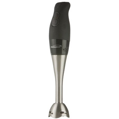 Brentwood 2-Speed Soft Grip Detachable Immersion Blender for Effortless Blending